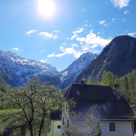 Apartment Pretner, Lepena Soča Buitenkant foto