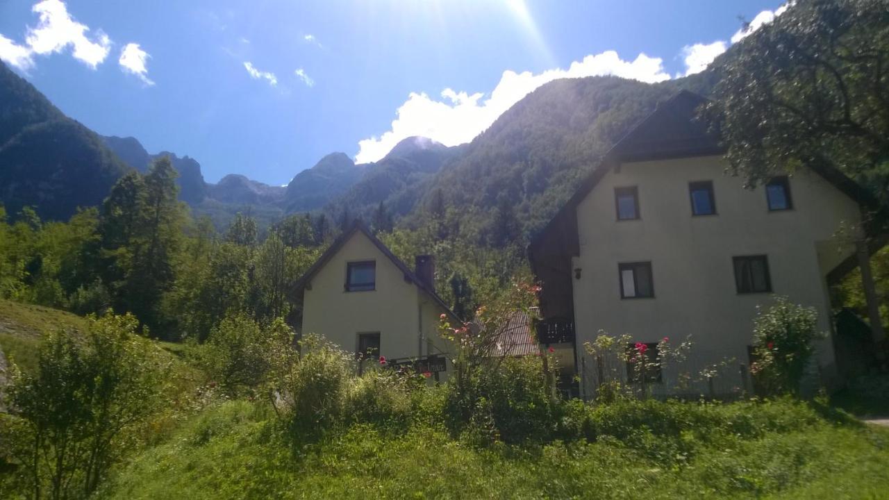 Apartment Pretner, Lepena Soča Buitenkant foto