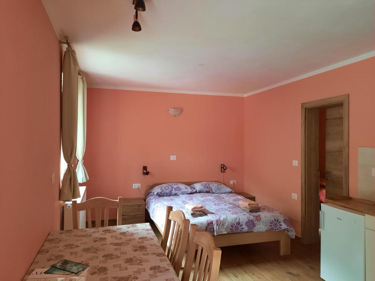 Apartment Pretner, Lepena Soča Buitenkant foto