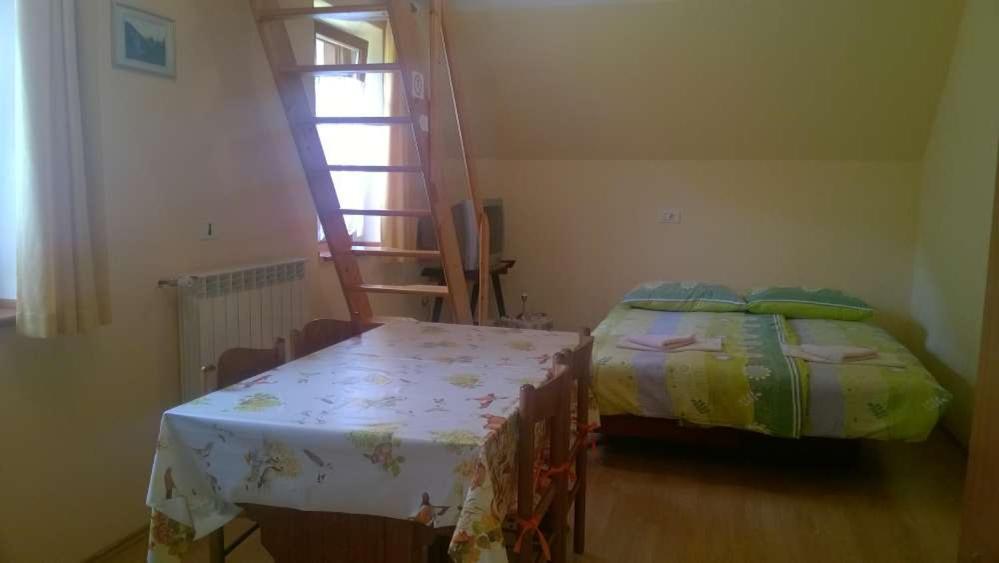 Apartment Pretner, Lepena Soča Buitenkant foto